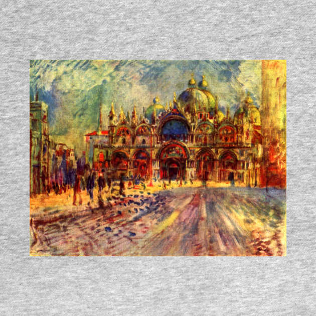 Piazza San Marco, Venice by Pierre Renoir by MasterpieceCafe